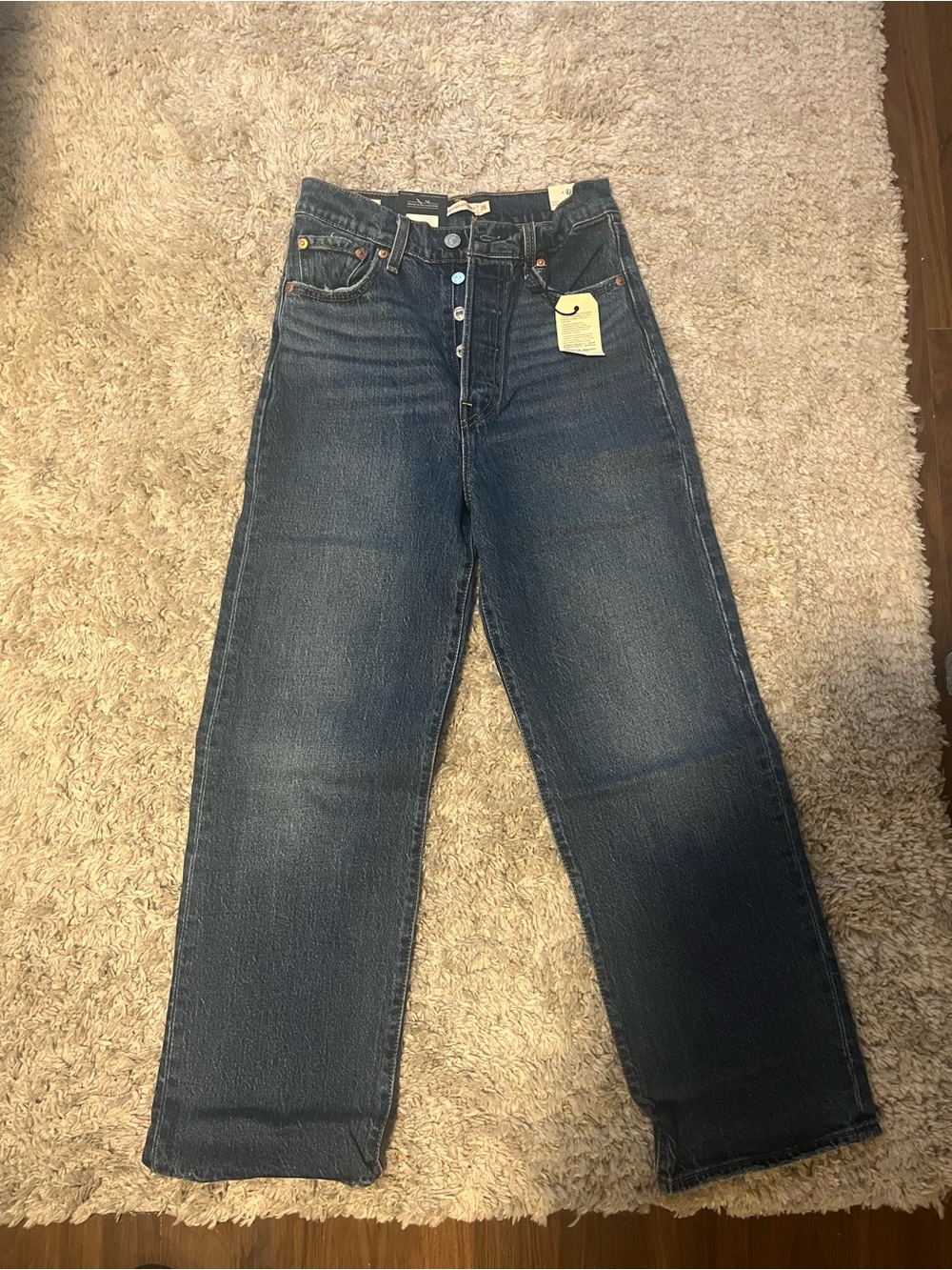 Women’s Levi Ribcage Straight Ankle jeans W26 L27